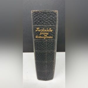 Antique French Prayer Book – Les plus belles prières des âmes pieuses – Leather
